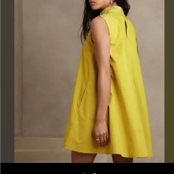 MINI SHIFT DRESS/ citron green - Picture 2 of 6